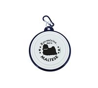 Travel Dog Bowls - Collapsible Bowl - Small Dogs (Maltese)