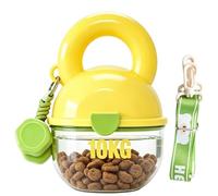Travel Dog Water Bottle For On The Go,Leakproof Portable Drinking Bowl with Carry Strap | Dog Drinking Bottle Dispenser | Suitable For Hiking, Hiking, Camping, Outdoor Feeding, Car, Park, Garden, Yard