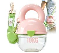 Travel Dog Water Bottle Leak Proof Dispenser with Strap