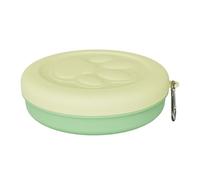 Travel Dogs Bowls Pet Feeding Watering Bowl With Lid Carabiners For Dog Cats Portable Pet Feeders For Walking Traveling Travel Dog Food Bowls With Lid