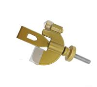 Travel Door Lock Portable Anti Theft Device for Doors in Hotels Dormitories and Apartments Adds Extra Security and Privacy Stops Unauthorized Entry with Metal Build (Gold)