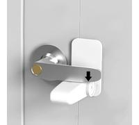 Travel Door Stopper with 120dB Alarm for Home Hotel Apartment Security Setup No Hardware Required for Solo Travelers Personal Safety