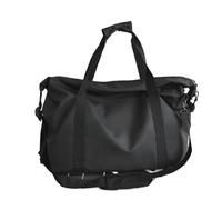 Travel Duffel Bag 2pcs Oxford Travel Bag Handbags Large Capacity Carry On Luggage Bags Men Women Shoulder Outdoor Tote Weekend Sport Gym Bag(Black)