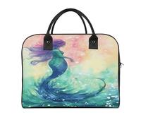 Travel Duffel Bag Beautiful Mermaid Tail Print Sports Tote Gym Bag Weekender Overnight Bag for Travel, Beach, Fitness, Yoga, Swimming, style, One Size, Travel Handbag