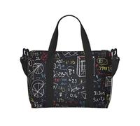 Travel Duffel Bag for Men Gym Bag, mathematics and physics Luggage Bag with Shoulder Strap, Large Gym Tote Bag for Women, Weekender Overnight Bag, Foldable Carry on Bag for Airplane