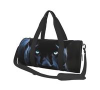 Travel Duffel Bag Lightweight Carry On Weekender Overnight Bags African Hair Black Women Sports Tote Gym Backpack with Adjustable Strap Hospital Bags Foldable Luggage Bag for Women Men, Panther With