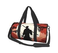 Travel Duffel Bag Lightweight Carry On Weekender Overnight Bags Animal Zebra Sports Tote Gym Backpack with Adjustable Strap Hospital Bags Foldable Luggage Bag for Women Men, Samurai, One Size