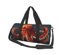 Travel Duffel Bag Lightweight Carry On Weekender Overnight Bags Animal Zebra Sports Tote Gym Backpack with Adjustable Strap Hospital Bags Foldable Luggage Bag for Women Men, Animal Octopus, One Size