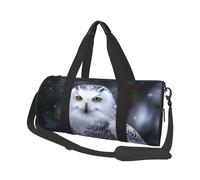 Travel Duffel Bag Lightweight Carry On Weekender Overnight Bags Artistic Butterfly Sports Tote Gym Backpack with Adjustable Strap Hospital Bags Foldable Luggage Bag for Women Men, Arctic Owl, One Size