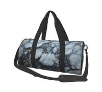 Travel Duffel Bag Lightweight Carry On Weekender Overnight Bags Black White Butterfly Sports Tote Gym Backpack with Adjustable Strap Hospital Bags Foldable Luggage Bag for Women Men, Black Textured
