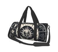 Travel Duffel Bag Lightweight Carry On Weekender Overnight Bags Chinese Dragon Sports Tote Gym Backpack with Adjustable Strap Hospital Bags Foldable Luggage Bag for Women Men, Astrological Sign, One