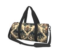 Travel Duffel Bag Lightweight Carry On Weekender Overnight Bags Chinese Dragon Sports Tote Gym Backpack with Adjustable Strap Hospital Bags Foldable Luggage Bag for Women Men, Asian Elephants, One