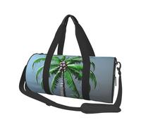 Travel Duffel Bag Lightweight Carry On Weekender Overnight Bags Cobra Snake Sports Tote Gym Backpack with Adjustable Strap Hospital Bags Foldable Luggage Bag for Women Men, Coconut Tree, One Size
