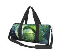 Travel Duffel Bag Lightweight Carry On Weekender Overnight Bags Cobra Snake Sports Tote Gym Backpack with Adjustable Strap Hospital Bags Foldable Luggage Bag for Women Men, Bright Cabbage, One Size