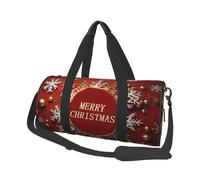 Travel Duffel Bag Lightweight Carry On Weekender Overnight Bags Colorful Cubes Sports Tote Gym Backpack with Adjustable Strap Hospital Bags Foldable Luggage Bag for Women Men, Merry Christmas Too, One