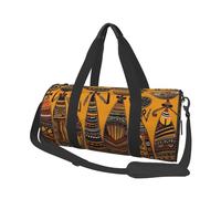 Travel Duffel Bag Lightweight Carry On Weekender Overnight Bags Cute yoga fruit Sports Tote Gym Backpack with Adjustable Strap Hospital Bags Foldable Luggage Bag for Women Men, Creative African