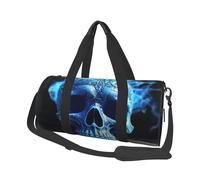 Travel Duffel Bag Lightweight Carry On Weekender Overnight Bags Flying Birds Crane Heron Sports Tote Gym Backpack with Adjustable Strap Hospital Bags Foldable Luggage Bag for Women Men, 3D Print Blue