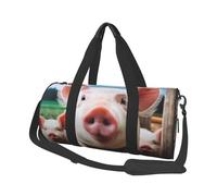 Travel Duffel Bag Lightweight Carry On Weekender Overnight Bags Red Ladybugs On A Blue Background Sports Tote Gym Backpack with Adjustable Strap Hospital Bags Foldable Luggage Bag for Women Men