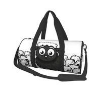 Travel Duffel Bag Lightweight Carry On Weekender Overnight Bags Watercolor of Hawk Sitting in The Tree Sports Tote Gym Backpack with Adjustable Strap Hospital Bags Foldable Luggage Bag for Women Men