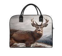 Travel Duffel Bag Wild Animals Deer Print Yoga Tote Bag Gym Bag Weekender Overnight Bag for Travel, Beach, Fitness, Yoga, Swimming, style, One Size