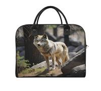 Travel Duffel Bag Wildlife Wolf Print Yoga Tote Bag Gym Bag Weekender Overnight Bag for Travel, Beach, Fitness, Yoga, Swimming, style, One Size