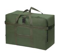 Travel Duffle Bag, Extra Large Lightweight Holdall Bag, Foldable Travel Bags with Hand Strap, Waterproof Carry Bags, for Sports Moving Daily Storage, for Men Women, 70 * 35 * 48cm, Green