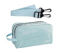 Travel Duffle Bag for Gym and Swim with Adjustable Strap, Blue