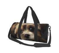 Travel Duffle Bag Lightweight Small Gym Bag Foldable Weekender Overnight Bags with Adjustable Shoulder Strap Carry On Tote Bags Little Dog Hospital Bag for Women Men