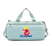 Travel Duffle Bag Swedish Trucker Style, Multiple Pocket Storage, Handbag for Sport Travel Training Journey, Weekend(Green)