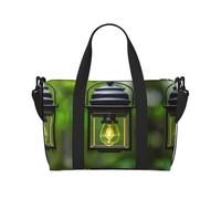 Travel Duffle Bag Weekender Bag Carry On Tote Bag Sport Gym Bag for Women Men Firefly and Lantern Print