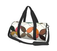 Travel Duffle Bag Weekender Bags For Men Women With Shoe Compartment Large Capacity Weekender Overnight Bag Lovely Sea Otter Carry On Tote Bags Sport Gym Bag For Travel Yoga, Geometric Circle, One