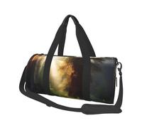 Travel Duffle Bag Weekender Bags For Men Women With Shoe Compartment Large Capacity Weekender Overnight Bag Native Tribes Carry On Tote Bags Sport Gym Bag For Travel Yoga, Morning Sunlight In