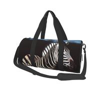 Travel Duffle Bag Weekender Bags For Men Women With Shoe Compartment Large Capacity Weekender Overnight Bag Animal Zebra Carry On Tote Bags Sport Gym Bag For Travel Yoga, Animal Zebra, One Size