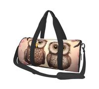 Travel Duffle Bag Weekender Bags for Men Women with Shoe Compartment Large Capacity Weekender Overnight Bag Cute Owls Carry On Tote Bags Sport Gym Bag for Travel Yoga
