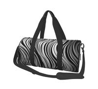 Travel Duffle Bag Weekender Bags For Men Women With Shoe Compartment Large Capacity Weekender Overnight Bag Pickle Carry On Tote Bags Sport Gym Bag For Travel Yoga, Pattern Black And White, One Size