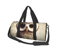 Travel Duffle Bag Weekender Bags For Men Women With Shoe Compartment Large Capacity Weekender Overnight Bag Cute Squirrels Carry On Tote Bags Sport Gym Bag For Travel Yoga, Cute Owl, One Size
