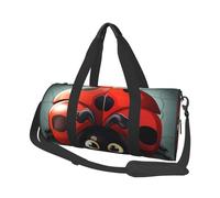 Travel Duffle Bag Weekender Bags for Men Women with Shoe Compartment Large Capacity Weekender Overnight Bag Cheetah Carry On Tote Bags Sport Gym Bag for Travel Yoga, Cartoon Ladybug, One Size