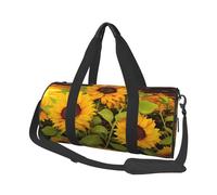 Travel Duffle Bag Weekender Bags For Men Women With Shoe Compartment Large Capacity Weekender Overnight Bag Squirrel Funny Animal Carry On Tote Bags Sport Gym Bag For Travel Yoga, Sun Flower, One Size