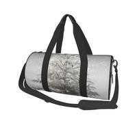 Travel Duffle Bag Weekender Bags for Men Women with Shoe Compartment Large Capacity Weekender Overnight Bag Snowflake Pine Tree Carry On Tote Bags Sport Gym Bag for Travel Yoga