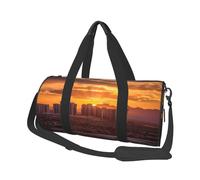 Travel Duffle Bag Weekender Bags For Men Women With Shoe Compartment Large Capacity Weekender Overnight Bag Las Vegas Sunset Carry On Tote Bags Sport Gym Bag For Travel Yoga, Las Vegas Sunset, One