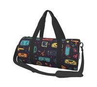 Travel Duffle Bag Weekender Bags for Men Women with Shoe Compartment Large Capacity Weekender Overnight Bag Game Video Gaming Pattern Carry On Tote Bags Sport Gym Bag for Travel Yoga