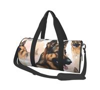 Travel Duffle Bag Weekender Bags for Men Women with Shoe Compartment Large Capacity Weekender Overnight Bag German Shepherd Dog Lovers Carry On Tote Bags Sport Gym Bag for Travel Yoga, German Shepherd