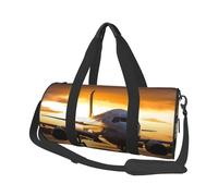 Travel Duffle Bag Weekender Bags For Men Women With Shoe Compartment Large Capacity Weekender Overnight Bag Animal Zebra Carry On Tote Bags Sport Gym Bag For Travel Yoga, Airplane In The Evening