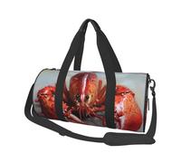 Travel Duffle Bag Weekender Bags for Men Women with Shoe Compartment Large Capacity Weekender Overnight Bag Polar Bear Carry On Tote Bags Sport Gym Bag for Travel Yoga, Lobster, One Size