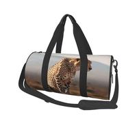 Travel Duffle Bag Weekender Bags for Men Women with Shoe Compartment Large Capacity Weekender Overnight Bag Red Lobster Print Carry On Tote Bags Sport Gym Bag for Travel Yoga, Wild African Cheetah,