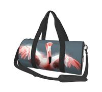 Travel Duffle Bag Weekender Bags for Men Women with Shoe Compartment Large Capacity Weekender Overnight Bag German Shepherd Dog Lovers Carry On Tote Bags Sport Gym Bag for Travel Yoga, Flamingo, One
