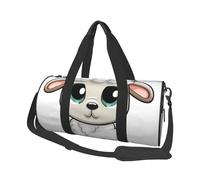 Travel Duffle Bag Weekender Bags for Men Women with Shoe Compartment Large Capacity Weekender Overnight Bag Animal Schnauzer Dog Carry On Tote Bags Sport Gym Bag for Travel Yoga, Lamb, One Size