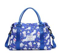 Travel Duffle Bag Weekender Overnight Bag Gym Tote with Dry and Wet Separated Pocket for Women Girls Shoulder Workout Duffel Bag Water Resistant, Rainbow Cats, Trolley Sleeve Bag With Dry and Wet