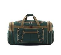 Travel Duffle Bags for Men Weekender Over Night Carry On Bag Lightweight Extra Large Oxford Duffel Gym Sturdy Luggage Water-Proof for Men & Women 26" (Blue Gold), Red Gold, XL (Green & Golden)