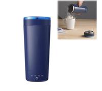 Travel Electric Kettle Cordless,Portable Mini Electric Kettle,300ml Portable Electric Kettle for Travel,316 Stainless Steel Mini Hot Water Boiler Heater,Adjustable Temperature Electric Kettle(Blue)